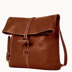 {Dooney & Bourke} Florentine Leather Toggle Crossbody Bag  w/Dustbag